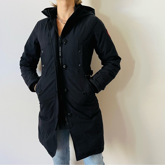 Canada Goose black parka coat - Picture 6 of 14